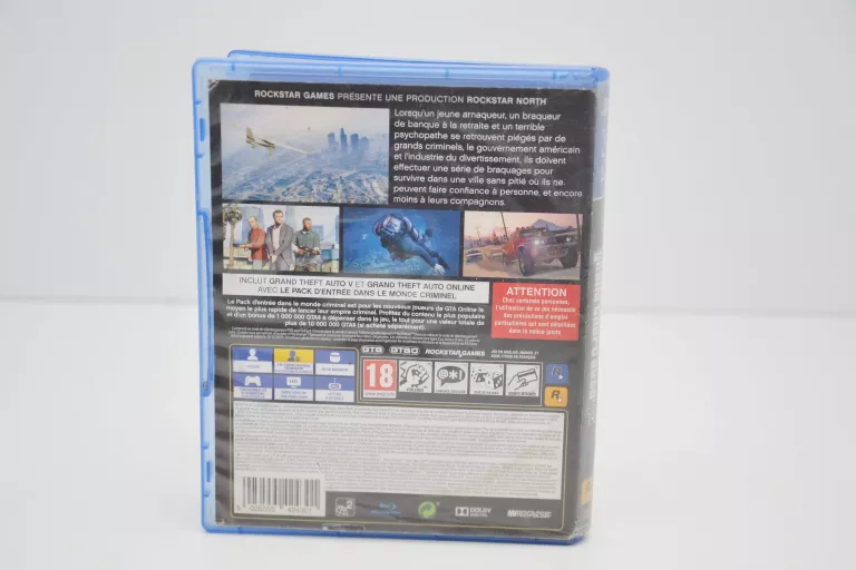 GRA NA PS4 GRAND THEFT AUTO V