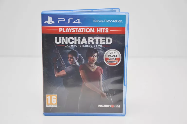 GRA NA PS4 UNCHARTED ZAGINIONE DZIEDZICTWO