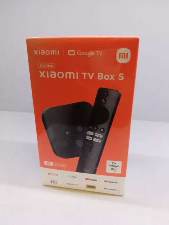 XIAOMI TV BOX S 2GEN - KOMPLET