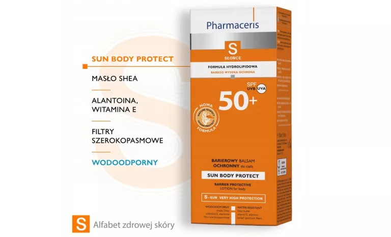 PHARMACERIS S SUN BODY PROTECT BALSAM DO CIAŁA SPF50, 150 ML