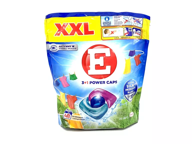 E KAPSUŁKI DO KOLOROWYCH I CIEMNYCH TKANIN XXL (48 SZT)