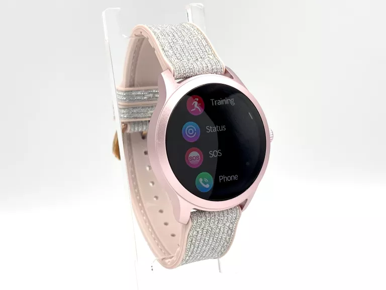 SMARTWATCH KIESLECT LORA LADY PINK RÓŻOWY + 2 PASKI