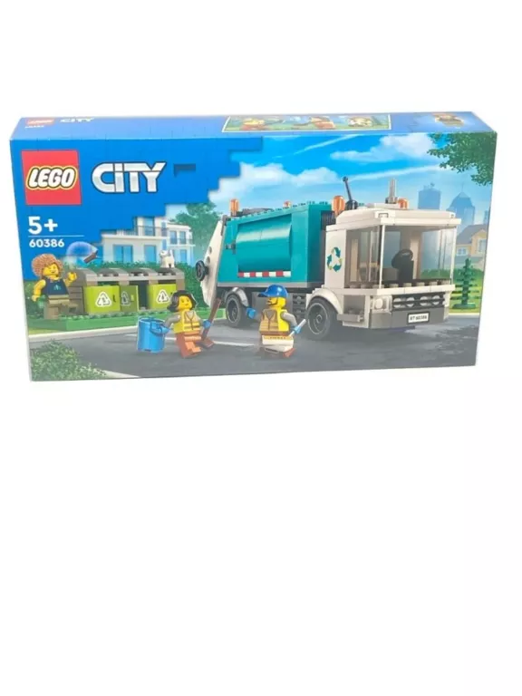 LEGO CITY 60386 CIĘŻARÓWKA RECYKLINGOWA
