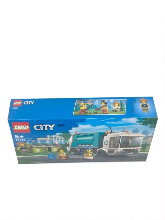 LEGO CITY 60386 CIĘŻARÓWKA RECYKLINGOWA