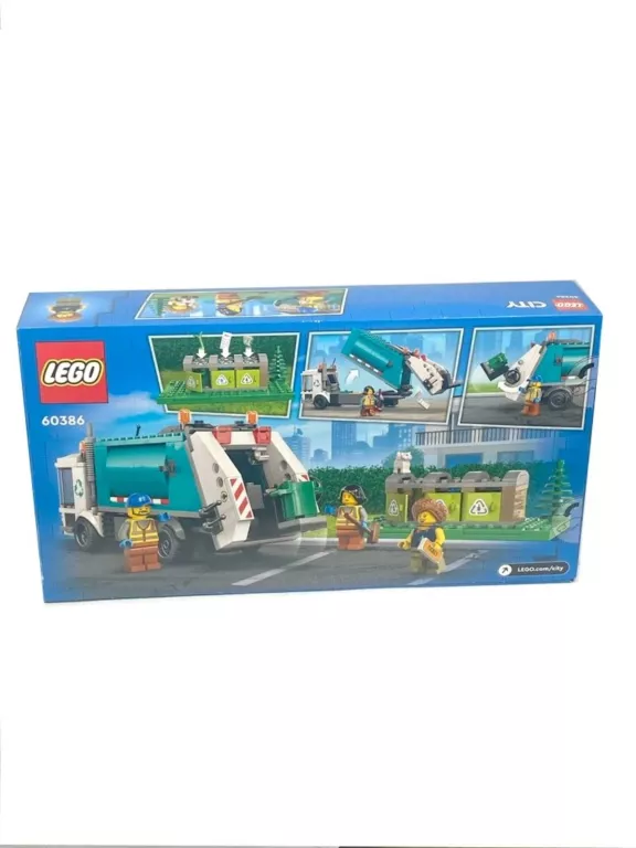 LEGO CITY 60386 CIĘŻARÓWKA RECYKLINGOWA