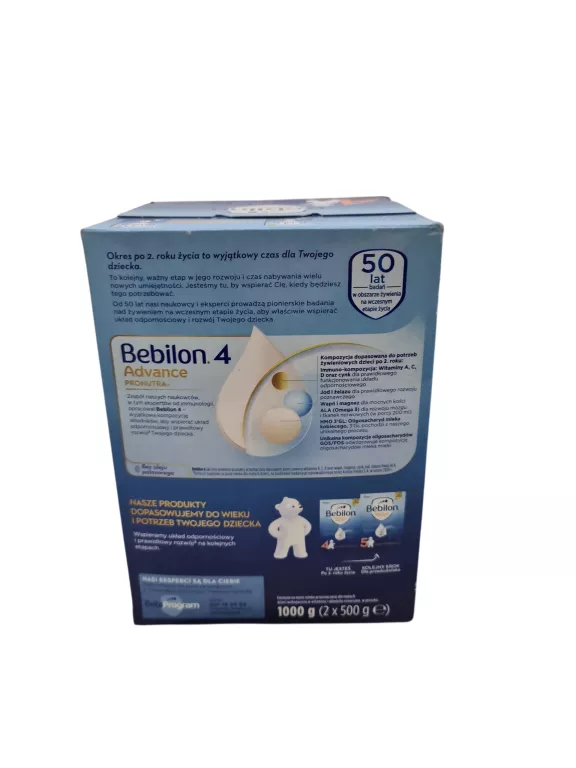 MLEKO NASTĘPNE BEBLION ADVANCED PRONUTRA 4 1000G 10-2026