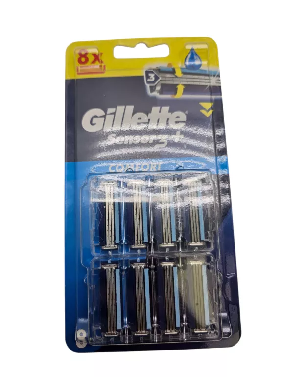 WKŁADY DO MASZYNKI GILLETTE SENSOR 3+ 8SZT