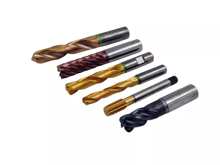 ZESTAW NARZĘDZI CNC FREZY WĘGLIKOWE + WIERTŁA + GWINTOWNIK TIN/TIAIN