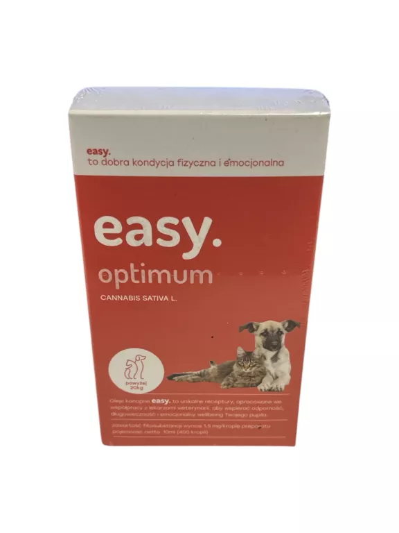 OLEJEK KONOPNY CBD DLA PSA I KOTA OPTIMUM