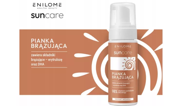 ENILOME HEALTHY BEAUTY SUNCARE, PIANKA BRĄZUJĄCA MEGA HIT! 5902853015970