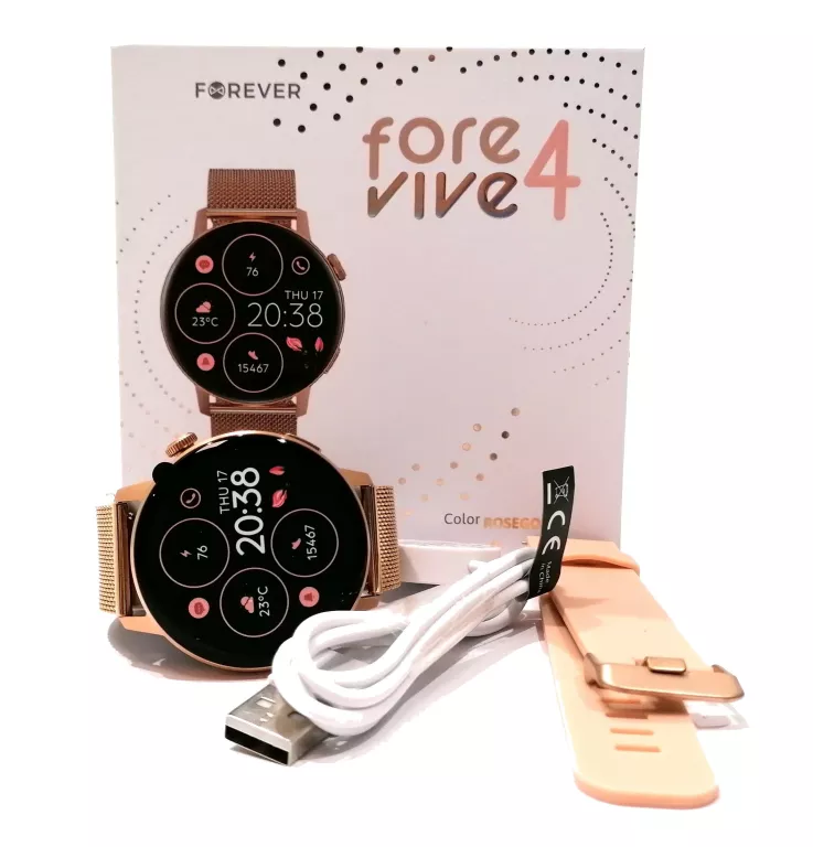 SMARTWATCH FOREVER FOREVIVE 4 ROSEGOLD