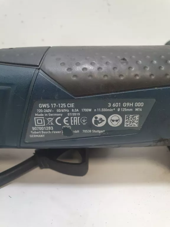 SZLIFIERKA KĄTOWA BOSCH GWS 17-125 CIE