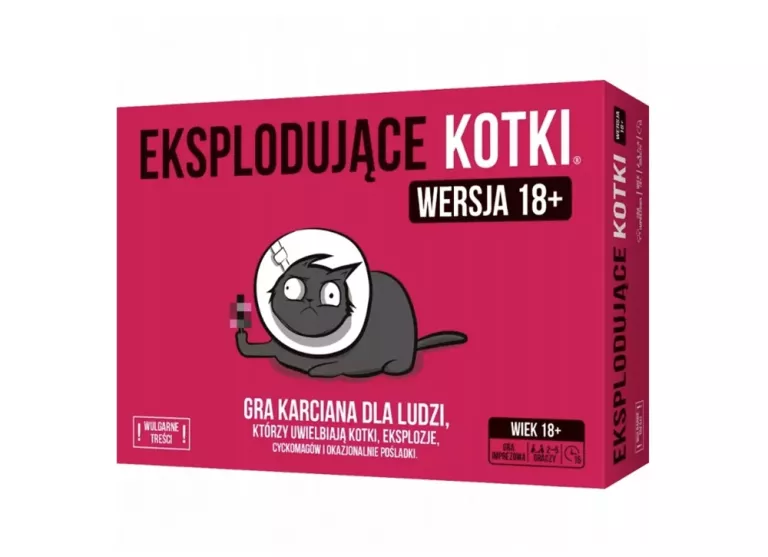 GRA EKSPLODUJĄCE KOTKI EDYCJA TYLKO DLA DOROSŁYCH/POWYSTAWOWY