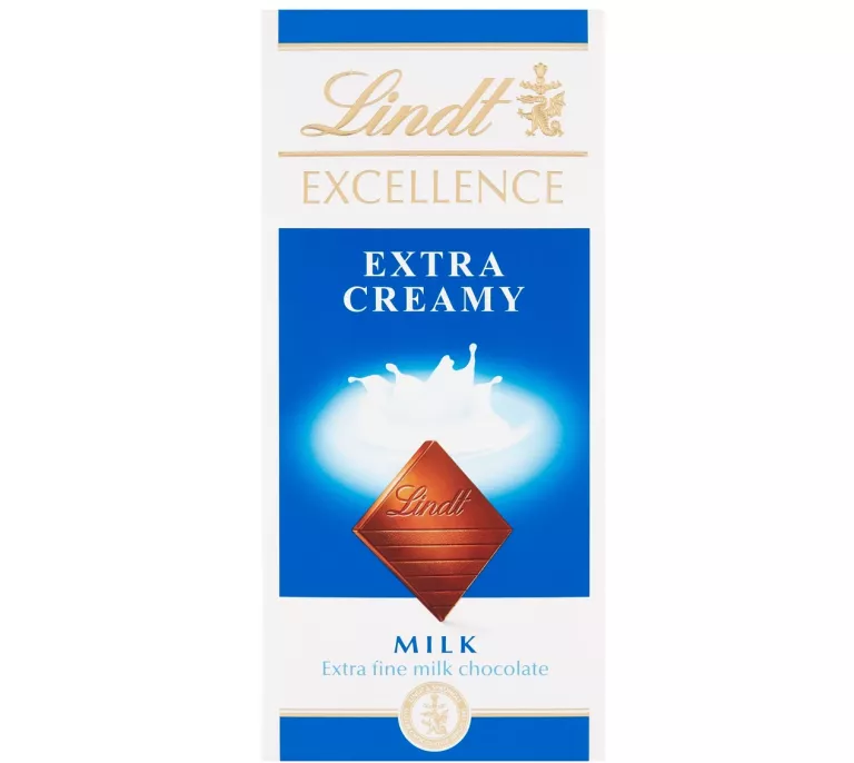 CZEKOLADA MLECZNA LINDT 100 G