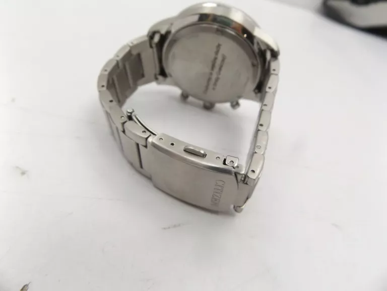 ZEGAREK CITIZEN CA4500-91X ECO-DRIVE AVIATION CHRONOGRAPH SOLAR DATA