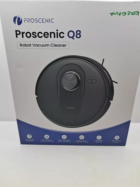 ROBOT SPRZĄTAJĄCY PROSCENIC Q8 CZARNY 6924843225366