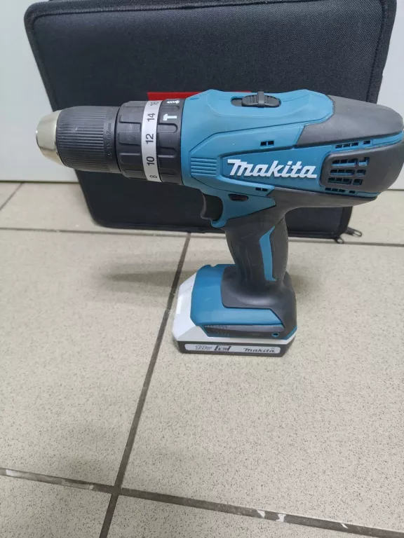 WKRĘTARKA MAKITA HP457D 2XAKUMULATOR 1,5AH ŁADOWARKA TORBA