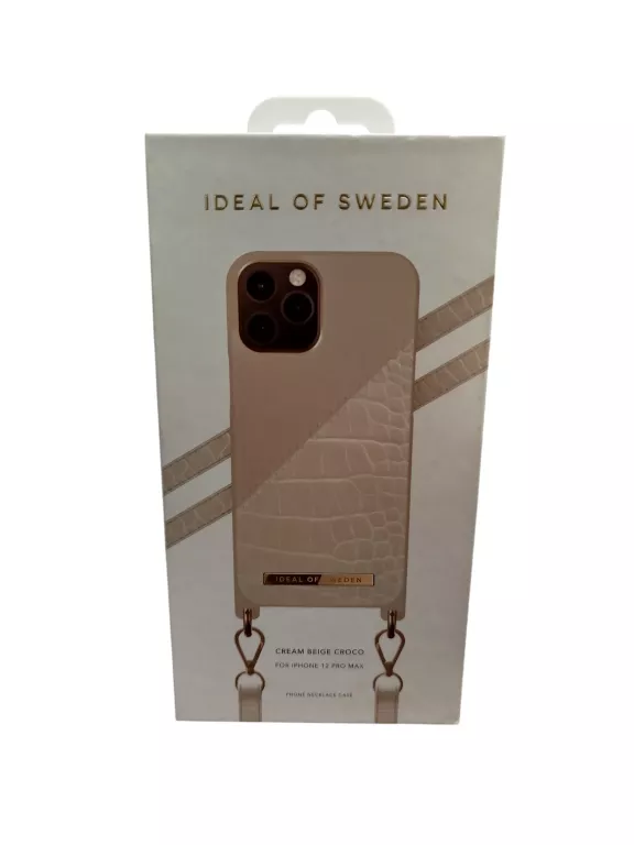 ETUI IPHONE 12 PRO MAX CREAM COCO BEIGE IDEAL OF SWEDEN