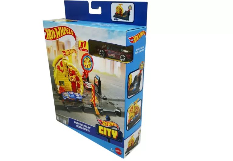 MATTEL HOT WHEELS CITY - SPEEDY PIZZA PICK-UP