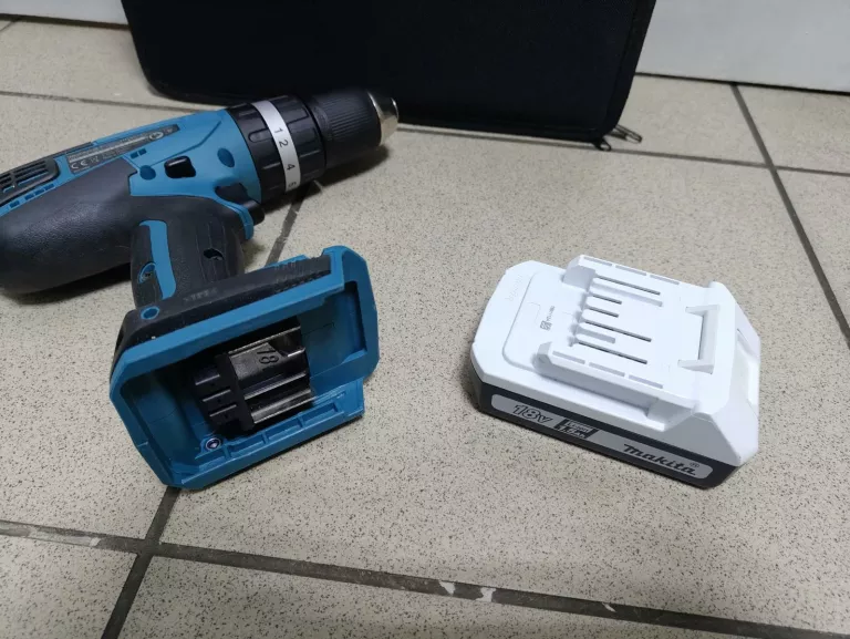 WKRĘTARKA MAKITA HP457D 2XAKUMULATOR 1,5AH ŁADOWARKA TORBA