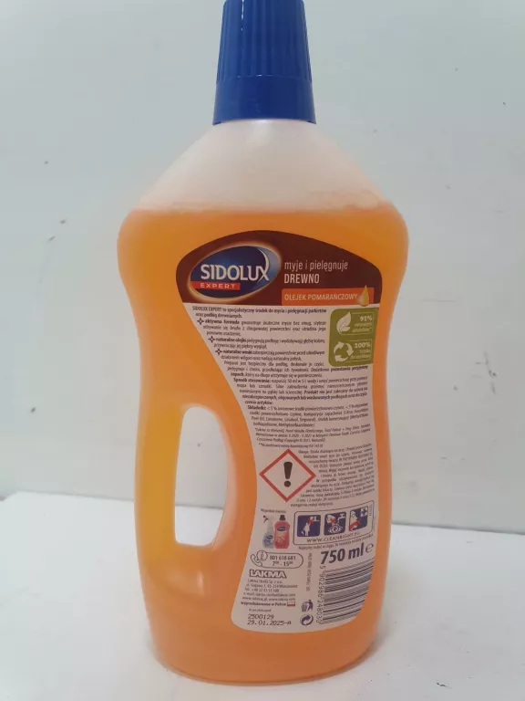 SIDOLUX EXPERT PŁYN DO MYCIA DREWNA 750ML