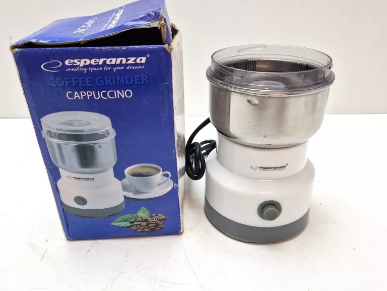 MŁYNEK ELEKTRYCZNY ESPERANZA CAPPUCCINO CZARNY 100 W CZARNY