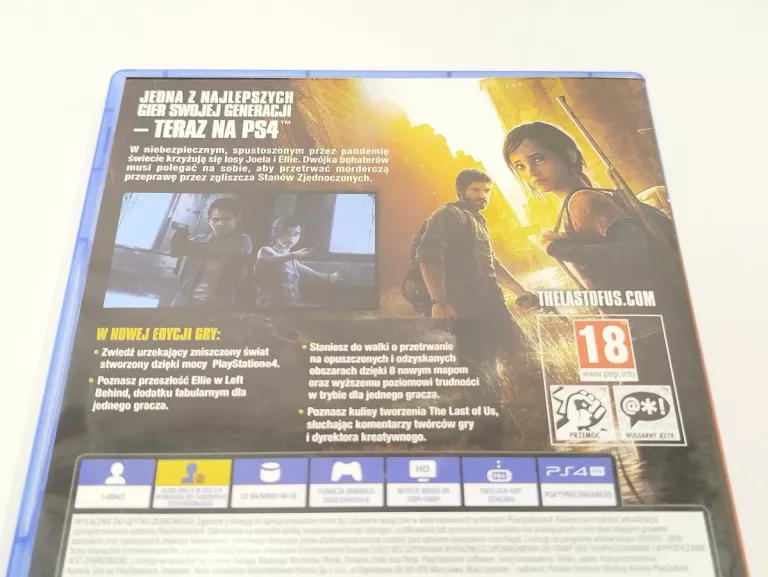 GRA NA SONY PS4 THE LAST OF US REMASTERED