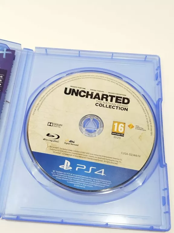 GRA NA SONY PS4 UNCHARTED KOLEKCJA NATHANA DRAKE`A