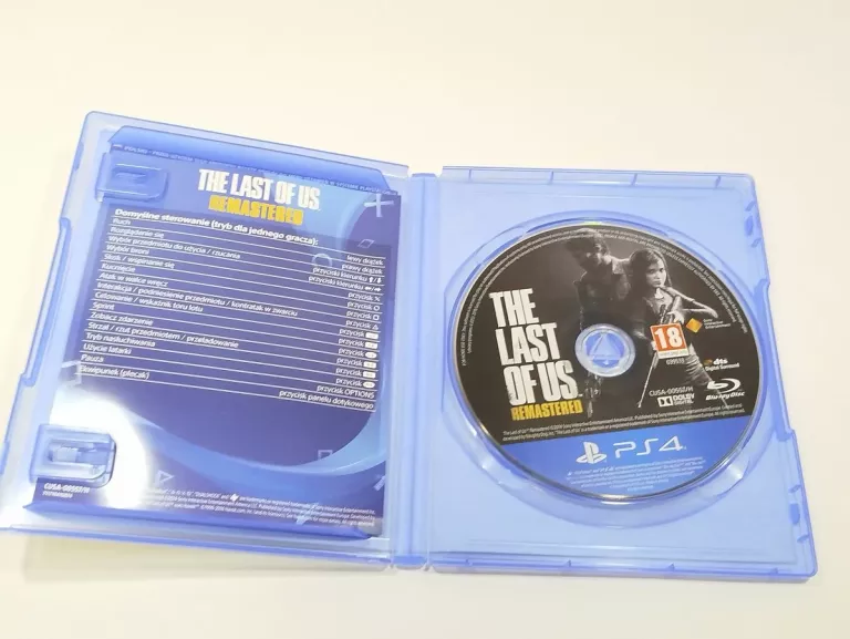 GRA NA SONY PS4 THE LAST OF US REMASTERED