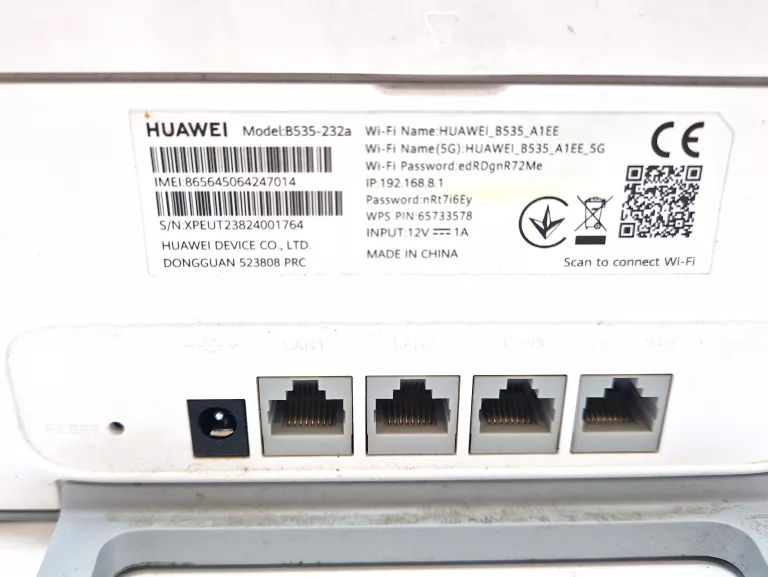 ACCESS POINT, ROUTER HUAWEI B535-232 802.11AC (WI-FI 5)