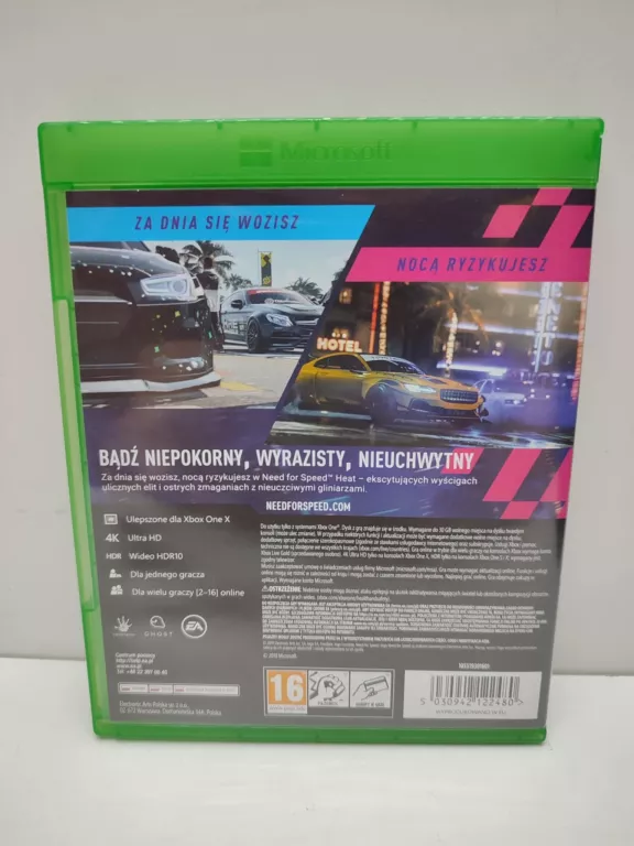 GRA NEED FOR SPEED HEAT XBOX ONE