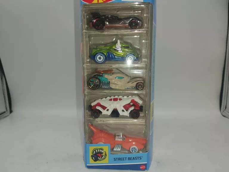 ZESTAW HOT WHEELS STREET BEASTS 5 SZT