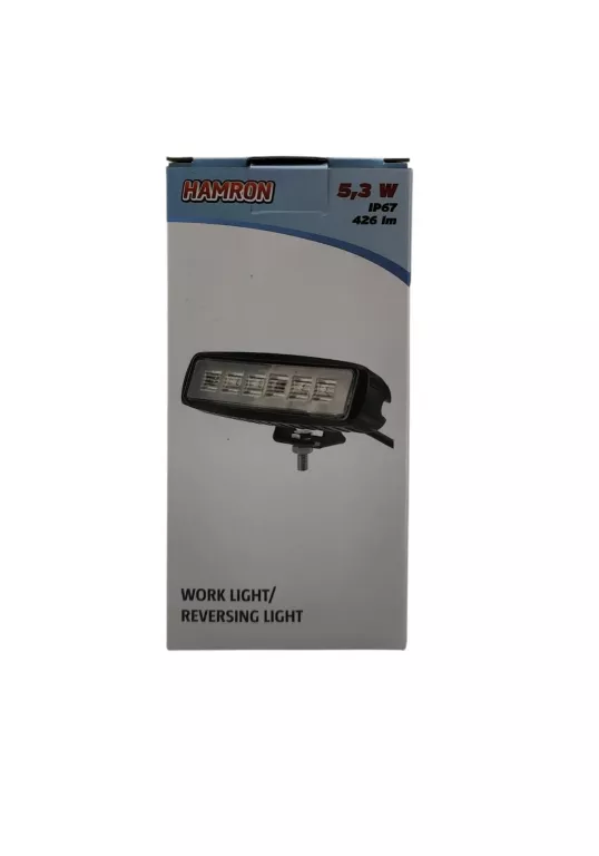 OŚWIETLENIE ROBOCZE/ŚWIATŁO TYLNE 5,3 W IP67 426 LM