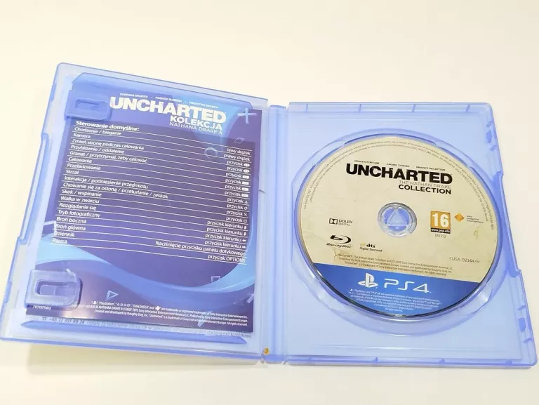GRA NA SONY PS4 UNCHARTED KOLEKCJA NATHANA DRAKE`A