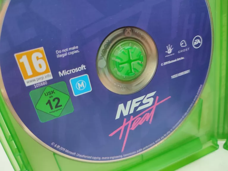 GRA NEED FOR SPEED HEAT XBOX ONE