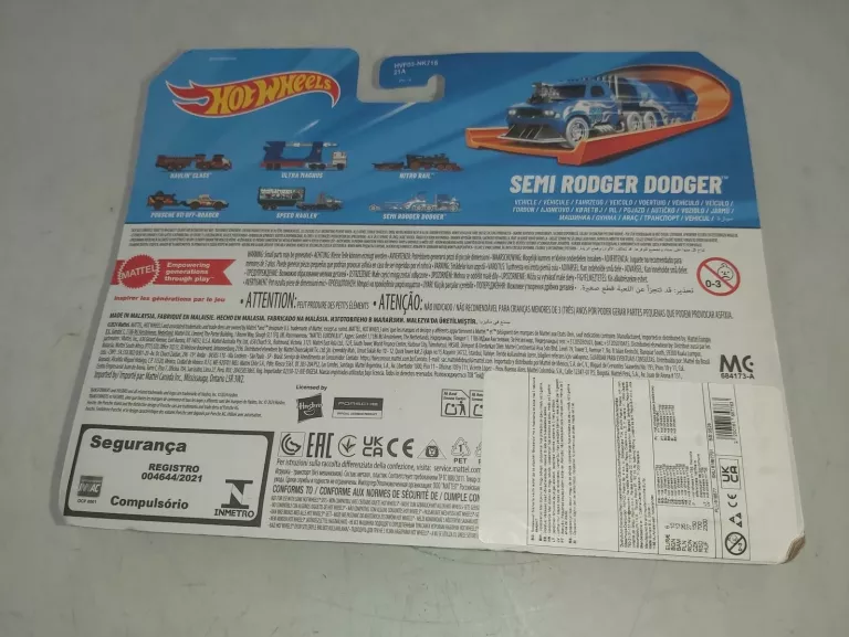 AUTKO HOT WHEELS SEMI RODGER DODGER