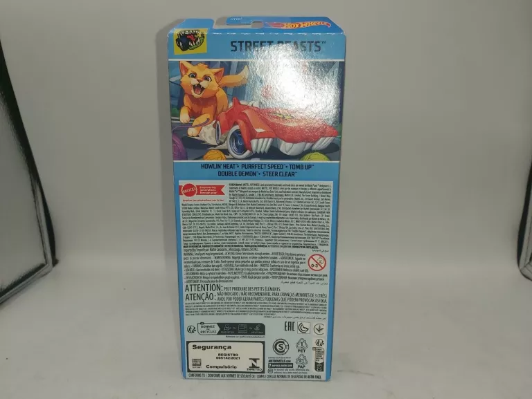 ZESTAW HOT WHEELS STREET BEASTS 5 SZT