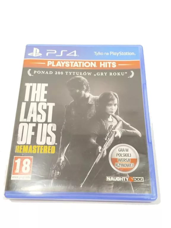 GRA NA SONY PS4 THE LAST OF US REMASTERED