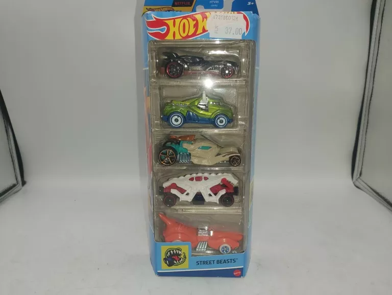 ZESTAW HOT WHEELS STREET BEASTS 5 SZT