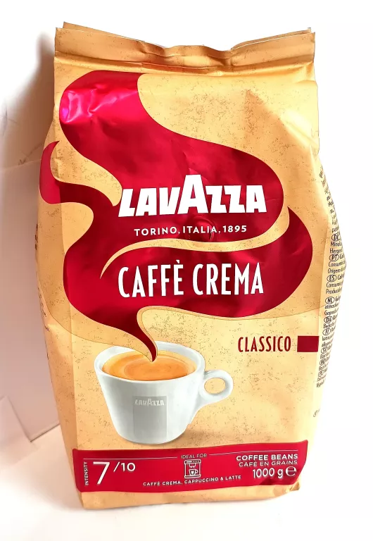 KAWA LAVAZZA CAFFE CREMA CLASSICO 1KG