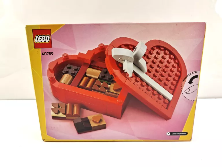 LEGO CREATOR 40759 SERIA OKOLICZNOŚCIOWA WALENTYNKOWE PUDEŁKO SERCE *IDEAŁ