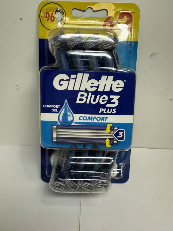 MASZYNKI GILLETTE BLUE 3 8SZT