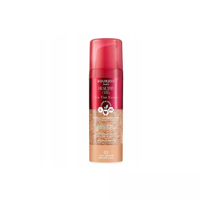 BOURJOIS MIX GLOW TINT NAWILŻAJĄCA ESENCJA WYRÓWNUJĄCA KOLORYT SKÓRY 03 LI