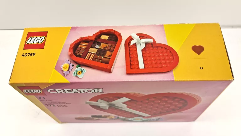 LEGO CREATOR 40759 SERIA OKOLICZNOŚCIOWA WALENTYNKOWE PUDEŁKO SERCE *IDEAŁ