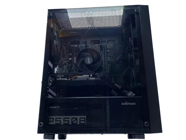 KOMPUTER STACJONARNY RYZEN 5 2600 / RX 580 8GB / 16GB/512GB SSD WIN 11
