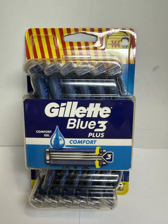MASZYNKI GILLETTE BLUE 3 12SZT