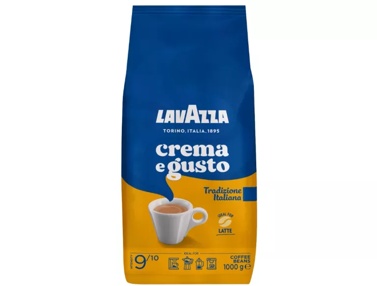 LAVAZZA CREMA E GUSTO TRADIZIONE KAWA ZIARNISTA MIESZANA 1KG