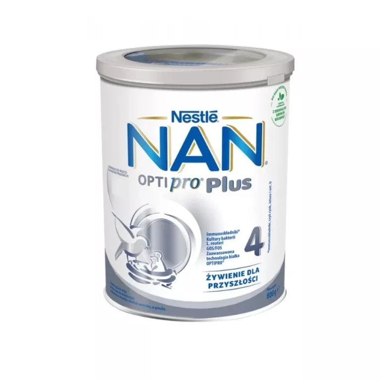 MLEKO MODYFIKOWANE NAN OPTIPRO PLUS 4 DLA DZIECI PO 2. ROKU 800 G