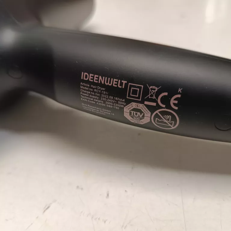 SUSZARKA DO WŁOSÓW IDEENWELT RCY-191I