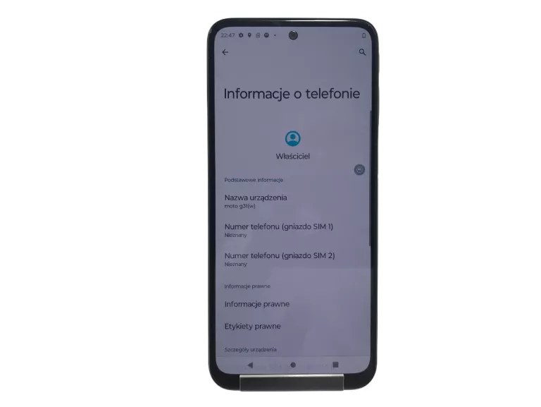 TELEFON MOTOROLA G31